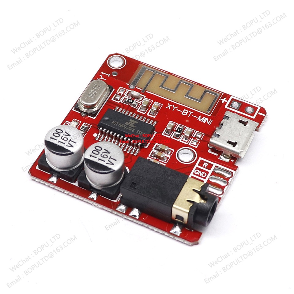 Bảng Mạch Giải Mã Bluetooth 5.0 MP3 3.7-5V XY-BT-Mini Chuyên Dụng