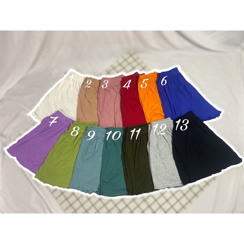 QUẦN THUN LẠNH (Có clip thật) 📌 FREESHIP 📌 quần short nữ mặc hè chất mát nhiều màu - Pak.official_ | BigBuy360 - bigbuy360.vn