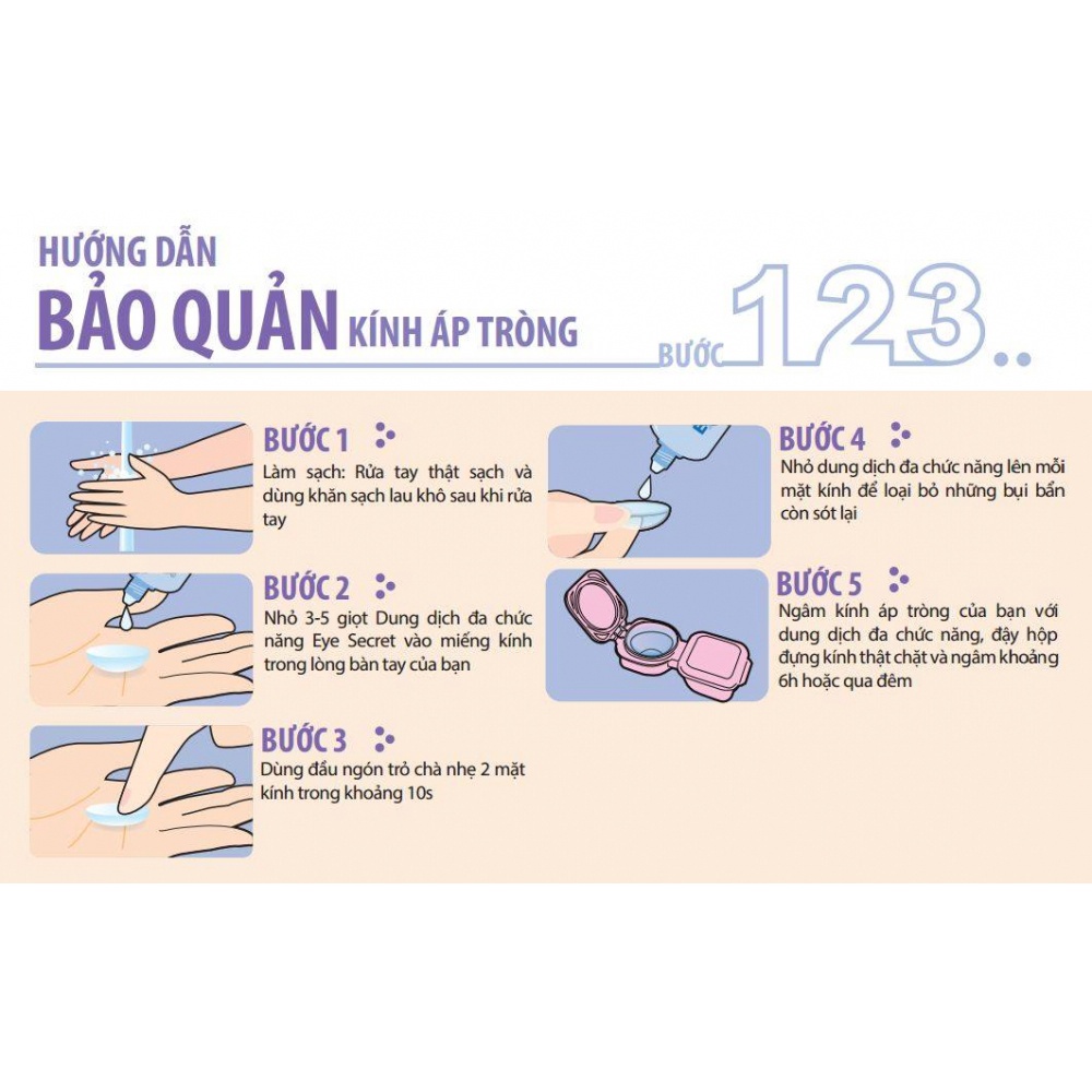 Máy rửa lens mắt tự động bằng pin làm sạch kính áp tròng Hàn Quốc - DUYLENS