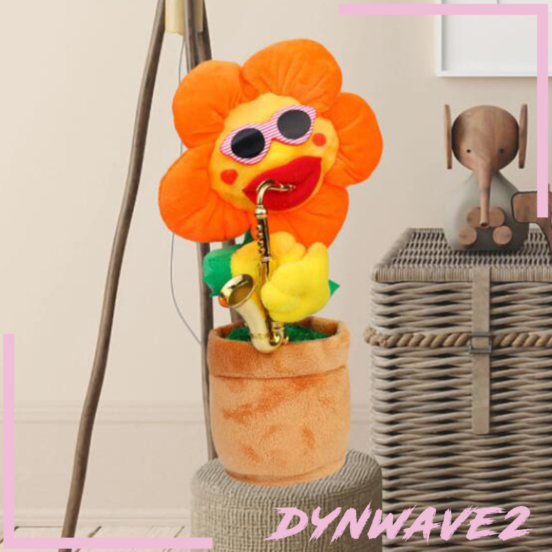 Búp Bê Nhồi Bông Hoa Hướng Dương Biết Hát Nhảy Múa Điện Tử Hình