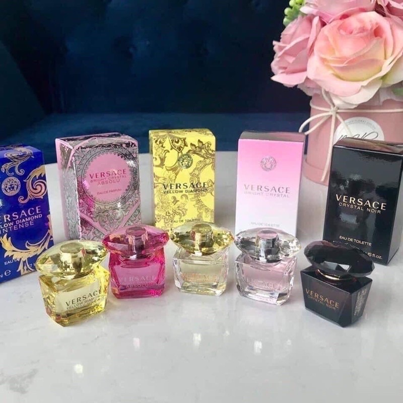 Nước Hoa Versace Bright Crystal 5ml, Nước Hoa Mini Nữ Chính Hãng