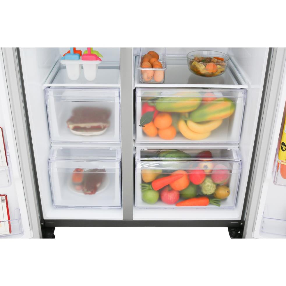 Tủ lạnh Samsung side by side RS62R5001M9/SV - Mới 100%