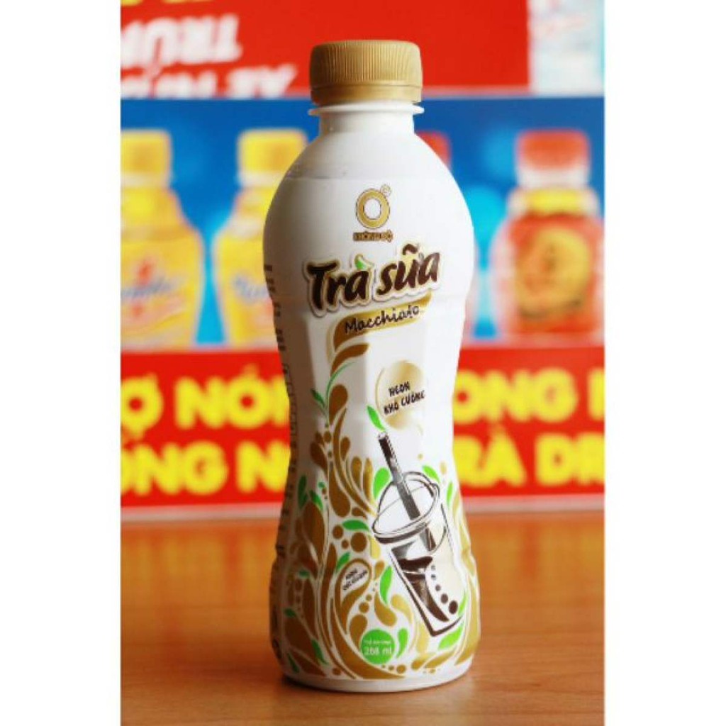 Thùng 24 chai Trà sữa Macchiato 268ml