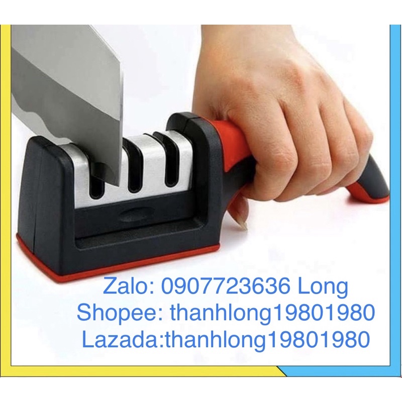 Dụng cụ mài dao 3 rãnh tiện dụng , siêu bền