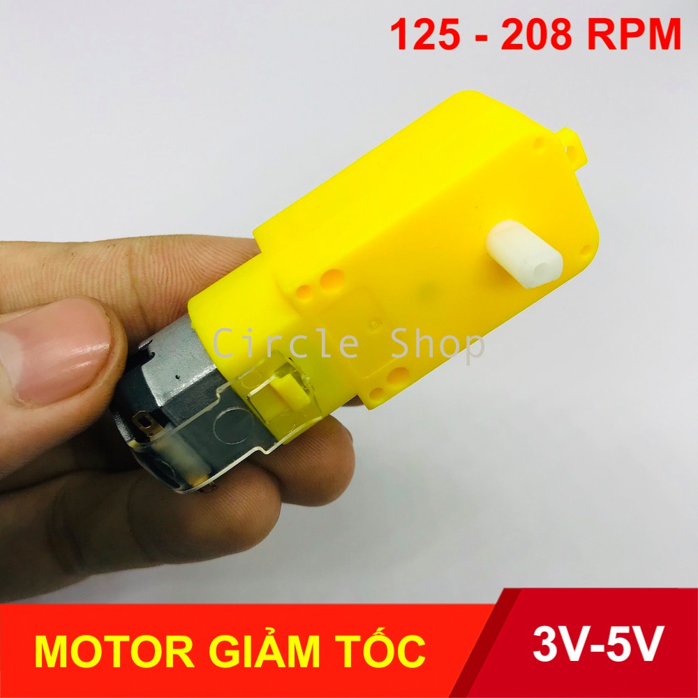 Động cơ mô tơ giảm tốc mini 3V-6VDC - tỷ số 1:48 - LK0001