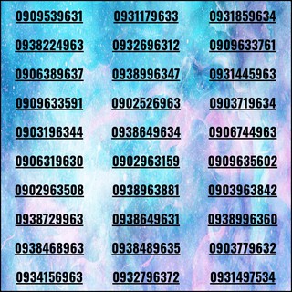 Sim MobiFone đẹp giá rẻ khuyến mãi data lớn
