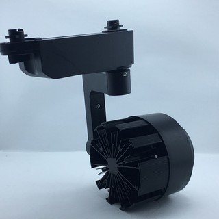 Đèn led rọi ray COB vỏ đen 30W - MD66