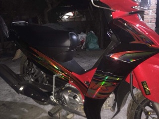 Tem sirius 110 R đỏ đen
