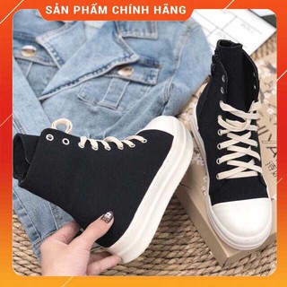 Giày Sneaker Rick Owen Cổ Cao Đế Thơm Vani Full Size Nam Nữ