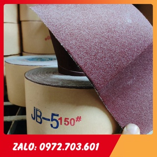 giấy ráp vải mềm JB khổ 10cm sắc mịn giá 1m [GIÁ TỐT]
