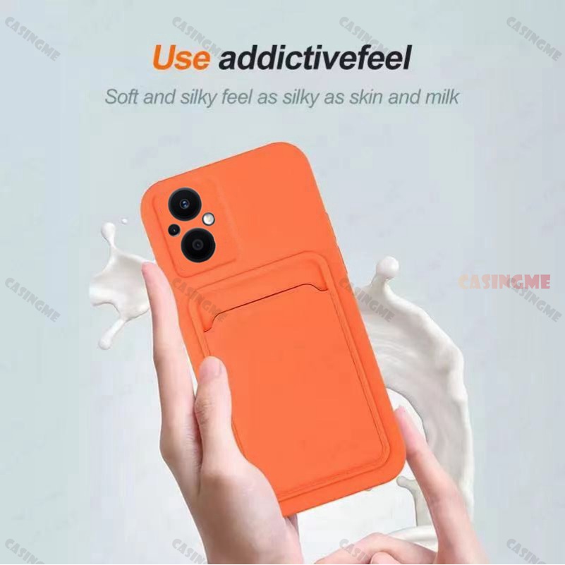 Ốp Điện Thoại TPU Silicon Mềm Chống Sốc Có Ngăn Đựng Thẻ Cho Oppo Reno7 Reno7Z 5G Pro Reno 7 7 Z Oppo Reno7Z 5G
