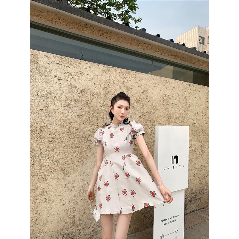 váy/ đầm xoè tiểu thư retro ORDER
