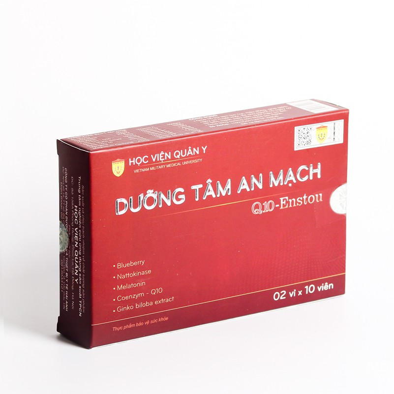 Dưỡng tâm an mạch Q10 New Học viện quân y