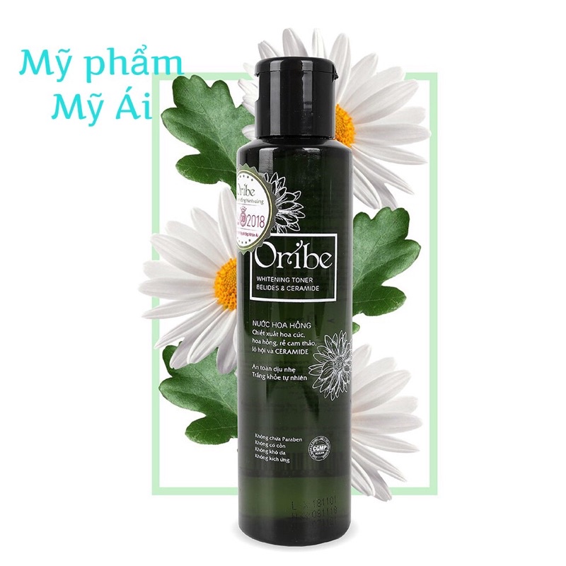 Nước Hoa Hồng Oribe Whitening Toner Belides & Ceramide 150ml