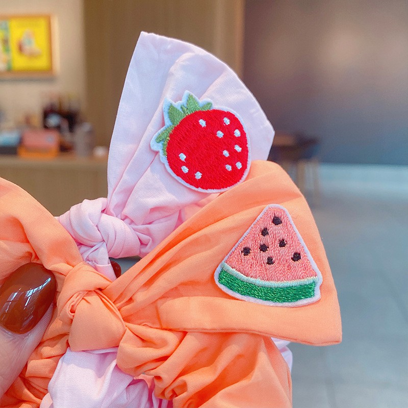 L&amp;X Korean Hair Accessories Fashion Cloth Fruit Bowknot Hair Rope for Women