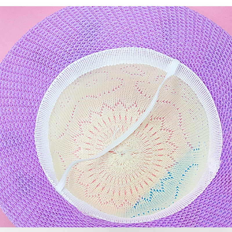 Mũ Chống Nắng Thoáng Khí Có Tua Rua Cho Bé 2-7 Tuổi