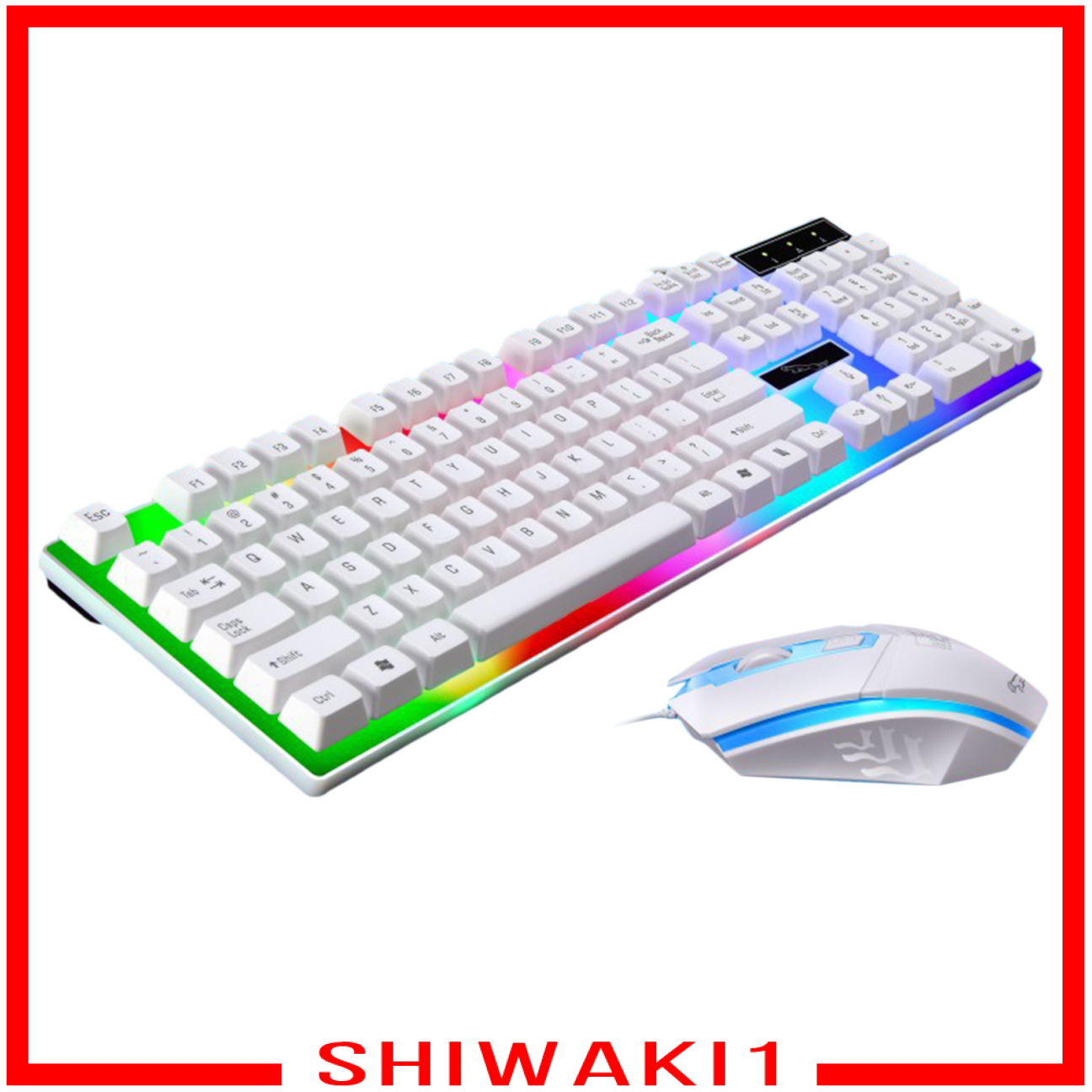 Combo Bàn Phím Và Chuột Chơi Game Shiwaki1 Chuyên Nghiệp Cho Laptop Pc