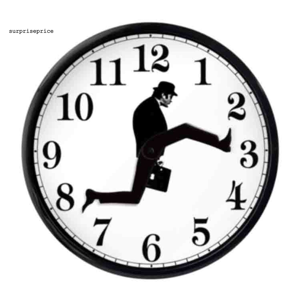 Đồng Hồ Treo Tường Trang Trí Hình Người Đi Bộ Vui Nhộn