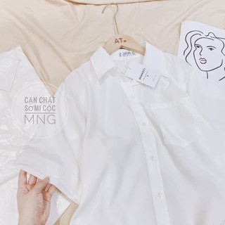 Shoplao ❦✕☾ áo somi cộc tay man.go