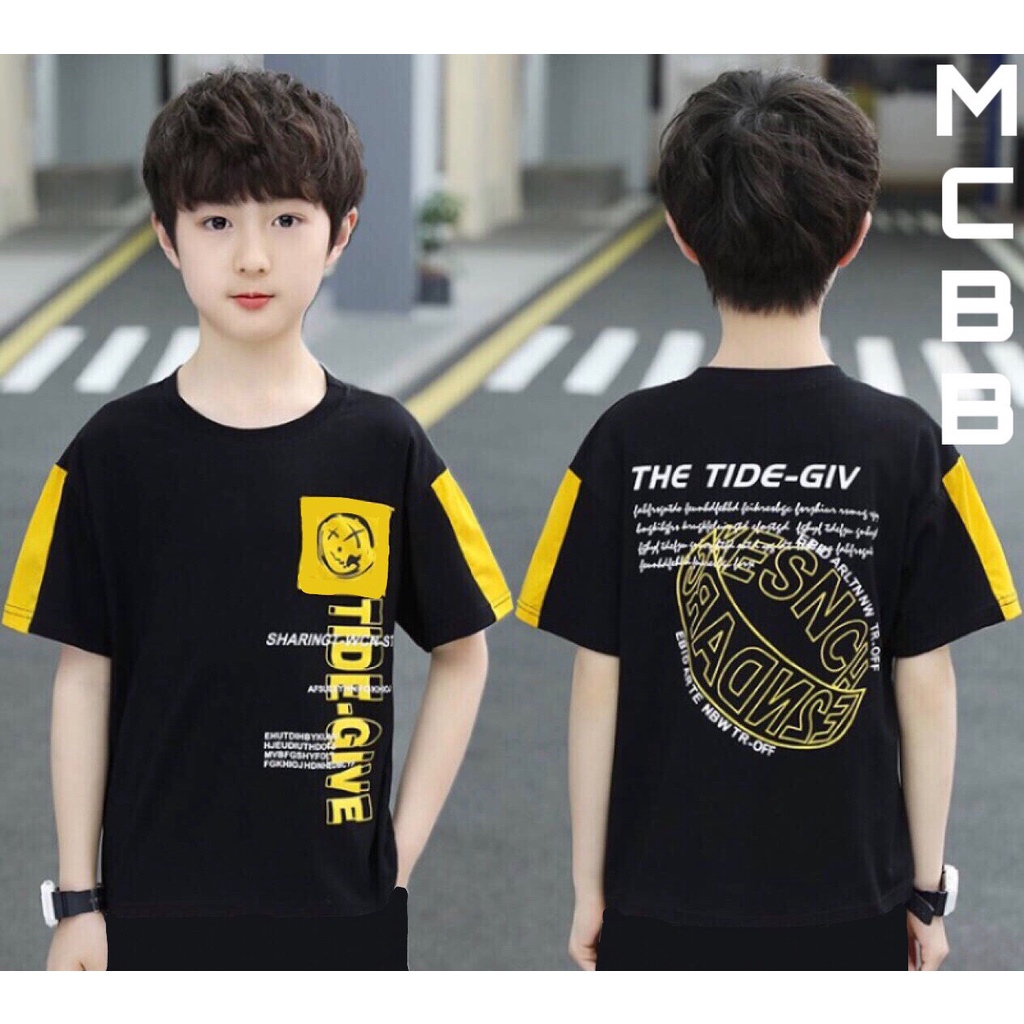 MCBB - 8-24Kg Đồ Bộ Bé Trai Bé Gái Cotton Unisex Áo Thun Quần Đùi Thể Thao 23 Bộ Cộc Tay Bé Trai Quần Áo Trẻ Em