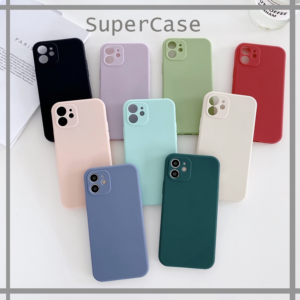 Ốp điện thoại tpu mềm bề mặt nhám bảo vệ camera thích hợp cho Iphone 8 7 6 6s Plus 5 5s Se 2020 2016