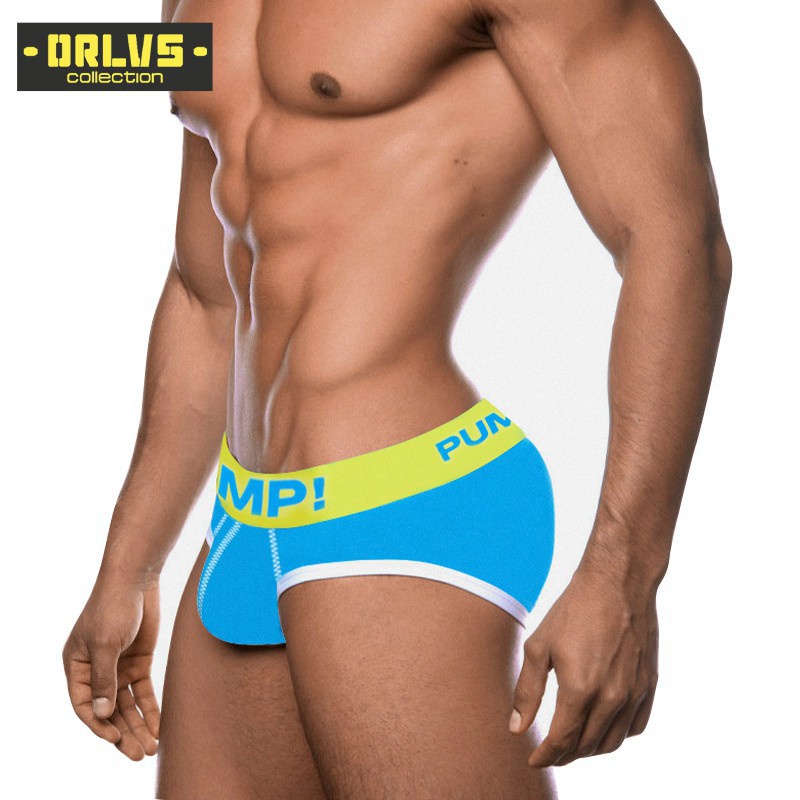 Quần lót thể thao ORLVS Pu5107 cotton mềm mại thoáng khí nhanh khô cạp thấp thời trang cho nam