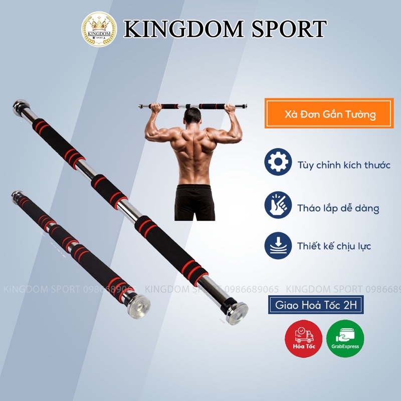 Xà Đơn Gắn Tường Tại Nhà Cao Cấp KINGDOM SPORT