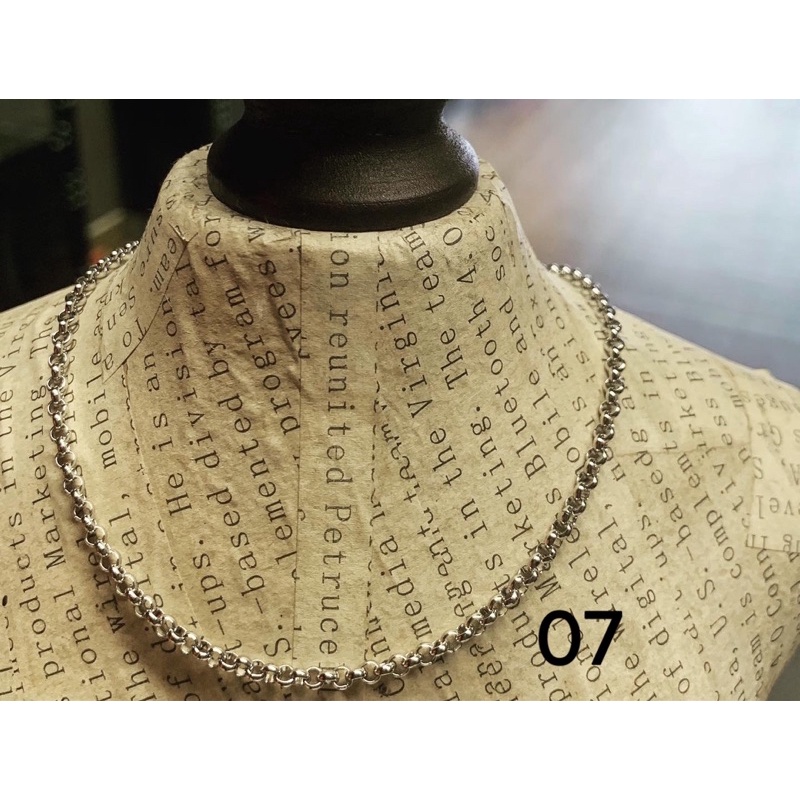 Vòng cổ titan, vòng trơn bé đeo mặt dây chuyền