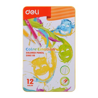 Bút chì màu 12/24/36 Deli EC00205