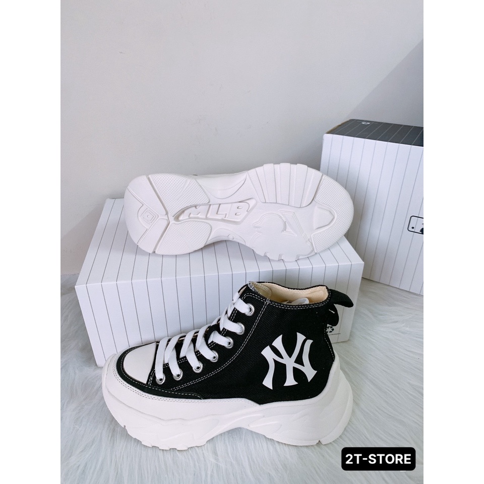 [CHÍNH HÃNG+FULL BOX,TAG] GIÀY SNEAKER MLB BIG BALL CHUNKY HIGH NY