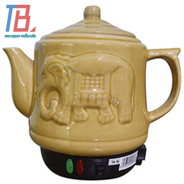 Ấm sắc thuốc tự động hình rồng 3 lít công suất 300w gốm sứ cao cấp