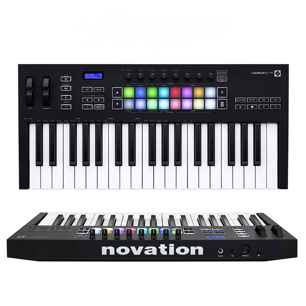 Novation Launchkey 37 MK3 Bàn phím sáng tác - Sản xuất âm nhạc Producer Keyboard Controller for Ableton Live