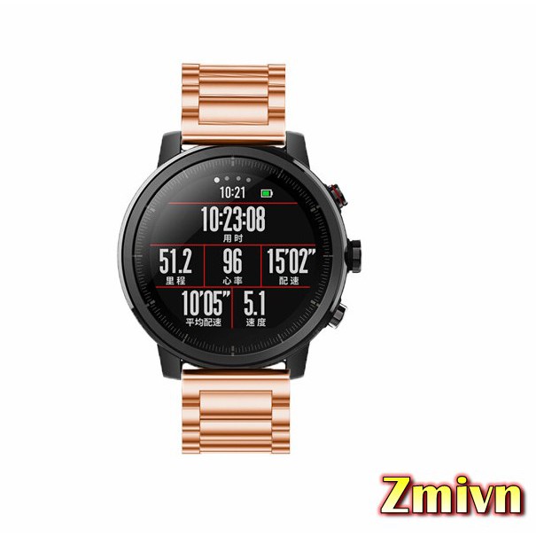 Dây kim loại Xiaomi Huami Amazfit Stratos - Thép không gỉ (Amazfit 2)