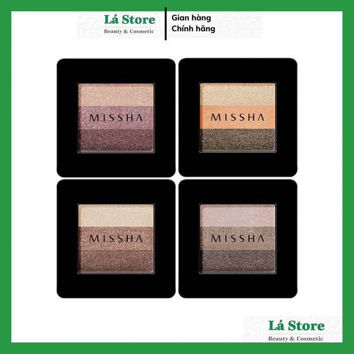 Sẵn - Phấn mắt 3 ô Missha Triple Shadow