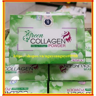 Diệp Lục Collagen Chính Hãng Hộp 30 Gói hàng chuẩn chính hãng