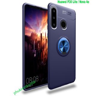 Ốp lưng Huawei P30 Lite / Nova 4E chống sốc giá đỡ kiêm nhẫn ô tô hiệu Auto Focus siêu bền
