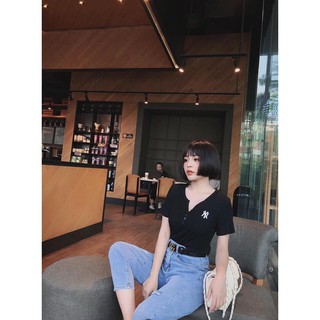 Áo zip tăm mở cúc