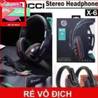 HEADPHONE TUCCI X6 - GAMING