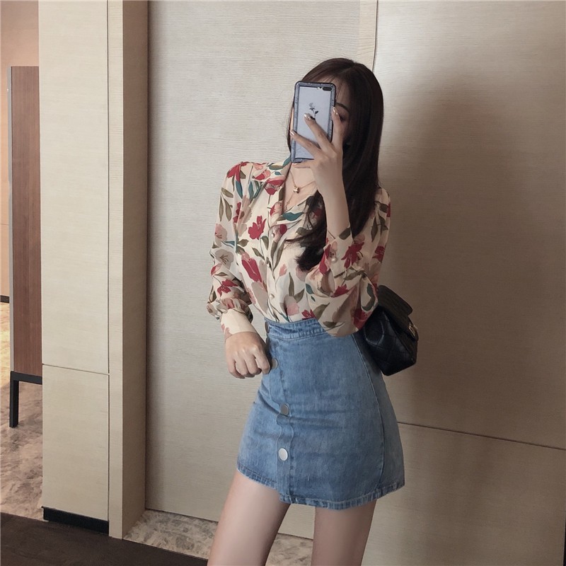 ÁO SƠ MI DÀI TAY CÔNG SỞ NỮ TÍNH.