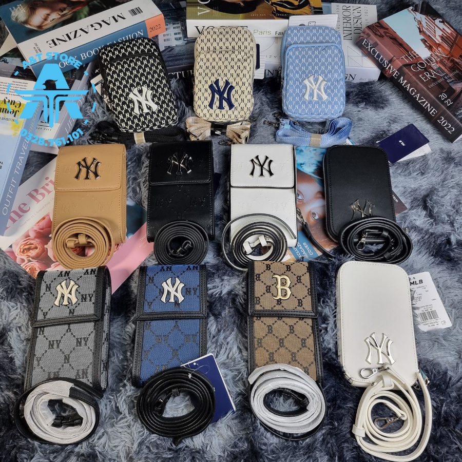 ( Chuẩn Hãng ) Túi Đeo Chéo MLB NY Mini Monogram Bag  Full Tag Code