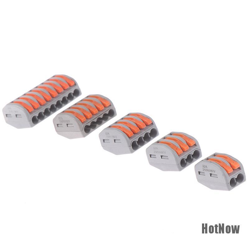 Khối Thiết Bị Đầu Cuối Dây Điện 2 / 3 / 4 / 5 / 8 Cổng Có Thể Tái Sử Dụng