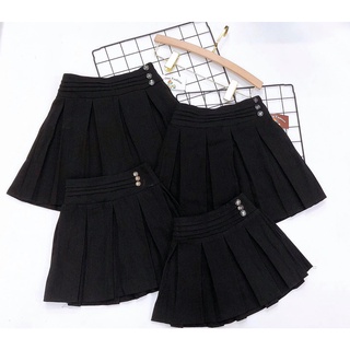 Chân váy xếp ly 3 cúc