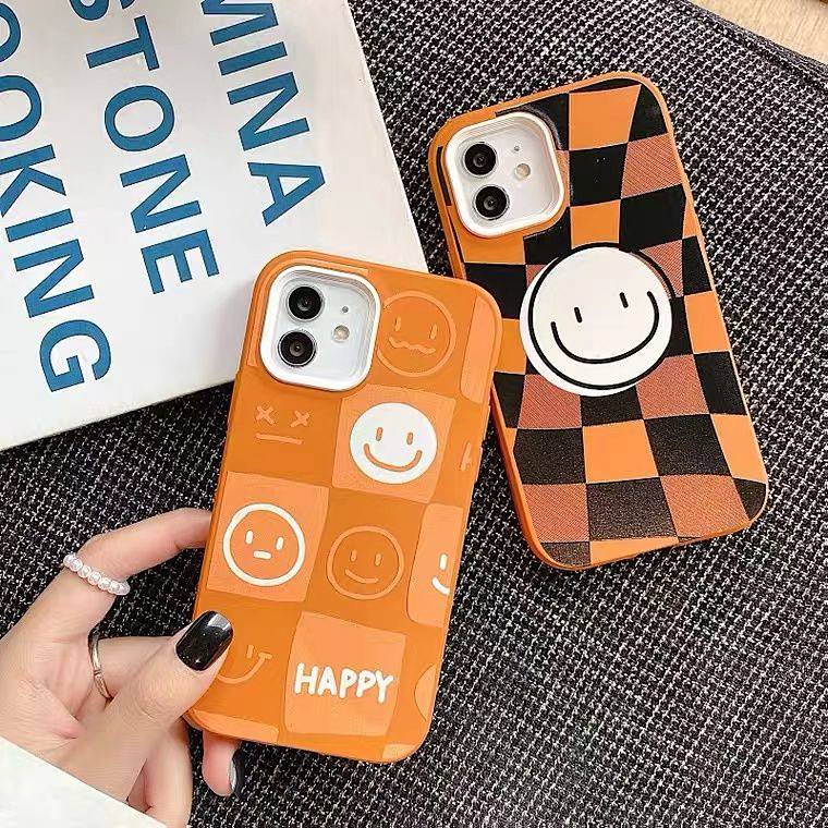 Smiley Face Iphone13 Phone Case 12pro Apple 11 Drop-Resistant XR Soft X Female 14 Soft 7/8Plus Silicone Xsmax xwhj