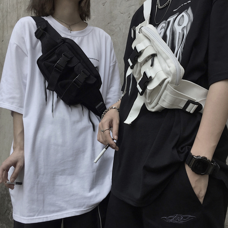 Túi Đeo Chéo Ngực Phong Cách Harajuku 197047 Cá Tính