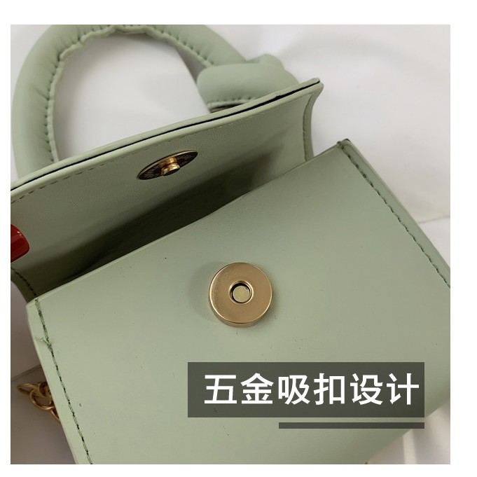 IELGY Túi đeo chéo có dây xích phong cách thời trang sang trọng dành cho nữ