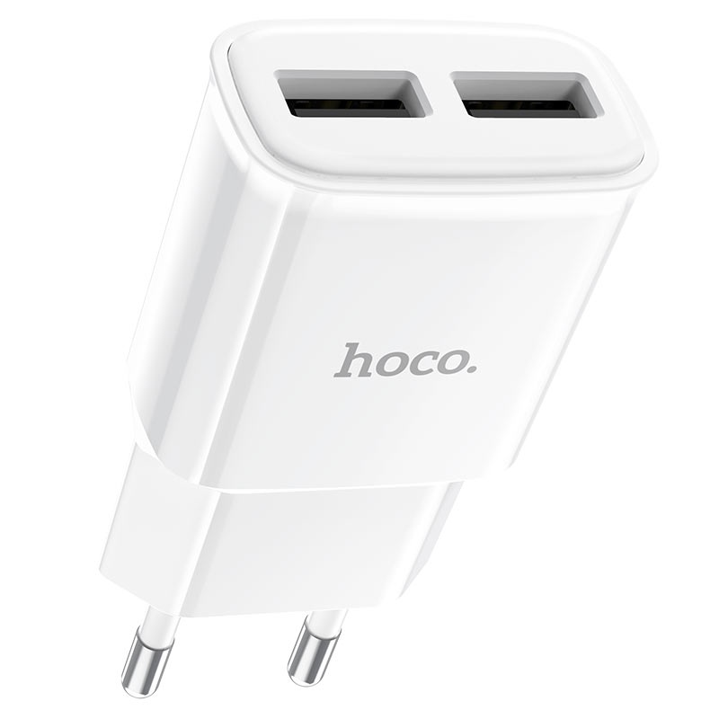 Củ Sạc 2 Cổng Hoco C88A dòng 2.4A - Chính Hãng
