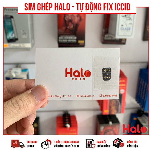 Sim ghép Halo ICCID tự động