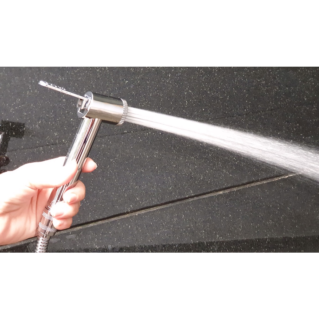 Tay xịt vệ sinh Nhựa ABS mạ Chrome tăng áp Eurolife EL-H-X08  - CHỈ CÓ TAY XỊT