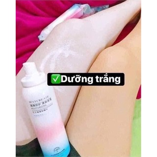 xịt chống nắng nâng tông maycreate