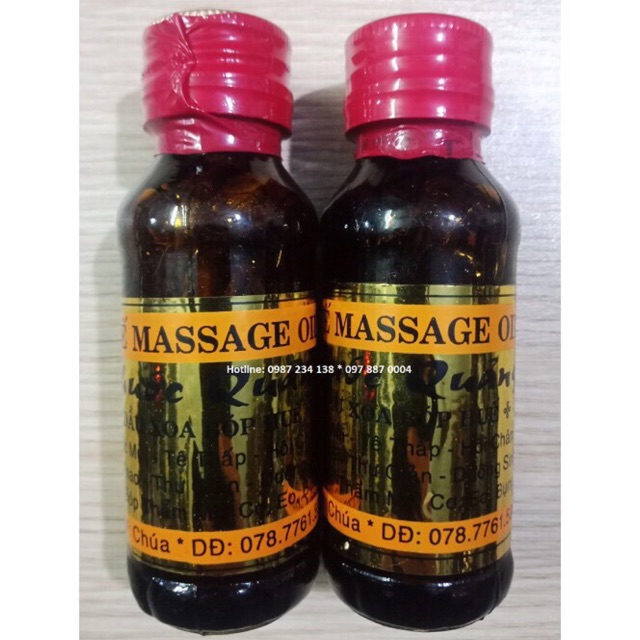 Dầu xoa bóp massage Huế thể thao gym spa 1 lọ 100ml